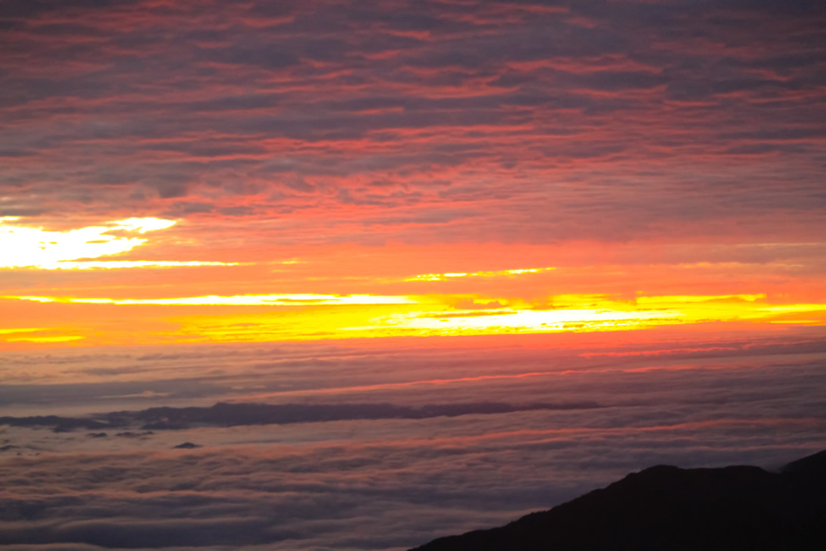 The Sun Rise of Tres Cruces